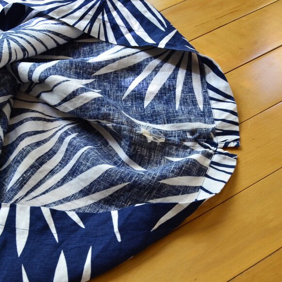 Boden Evangeline Linen Tunic Dress Size 12R - Picture 9 of 12